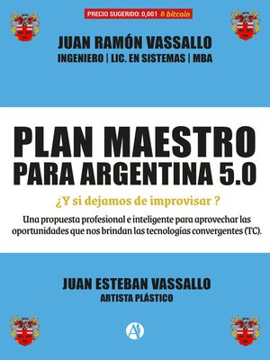 cover image of Plan maestro para Argentina 5.0